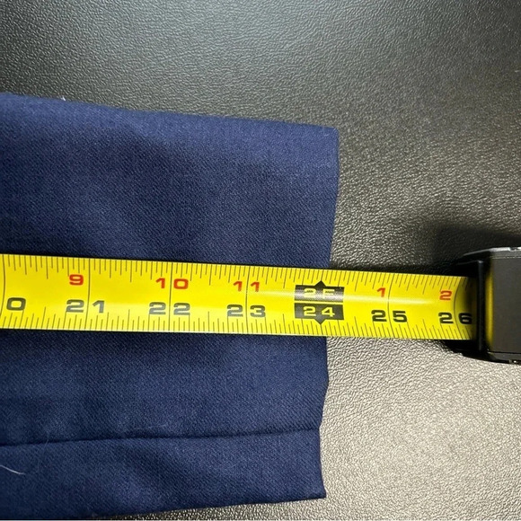 J. G. Hook Women’s Size 8 Vintage Navy Blue Wool‎ Blazer Double Breasted Career - Picture 8 of 13